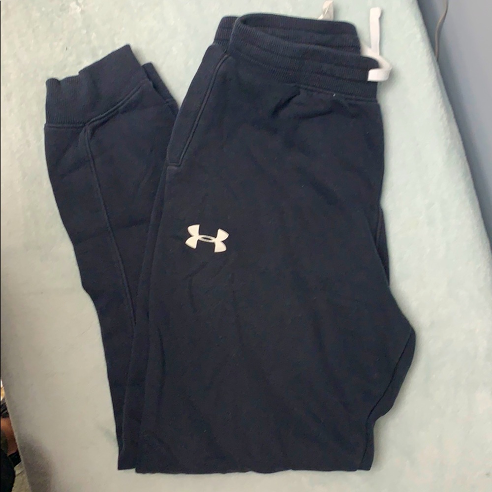 Black under armor sweatpants
